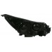 Ford Focus 2011-2014 Black Inner Halogen Head Lamp Unit Passenger Side